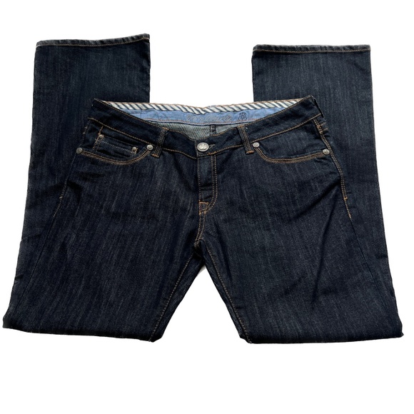 Mavi Jeans Zoe Boot Cut Size 31 x 32" Dark Wash 5 Pocket 8 1/2" Rise - Picture 10 of 11